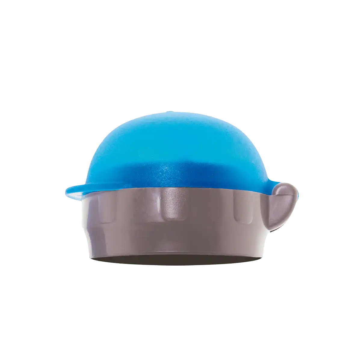 Tapón Hit azul para botellas de aluminio