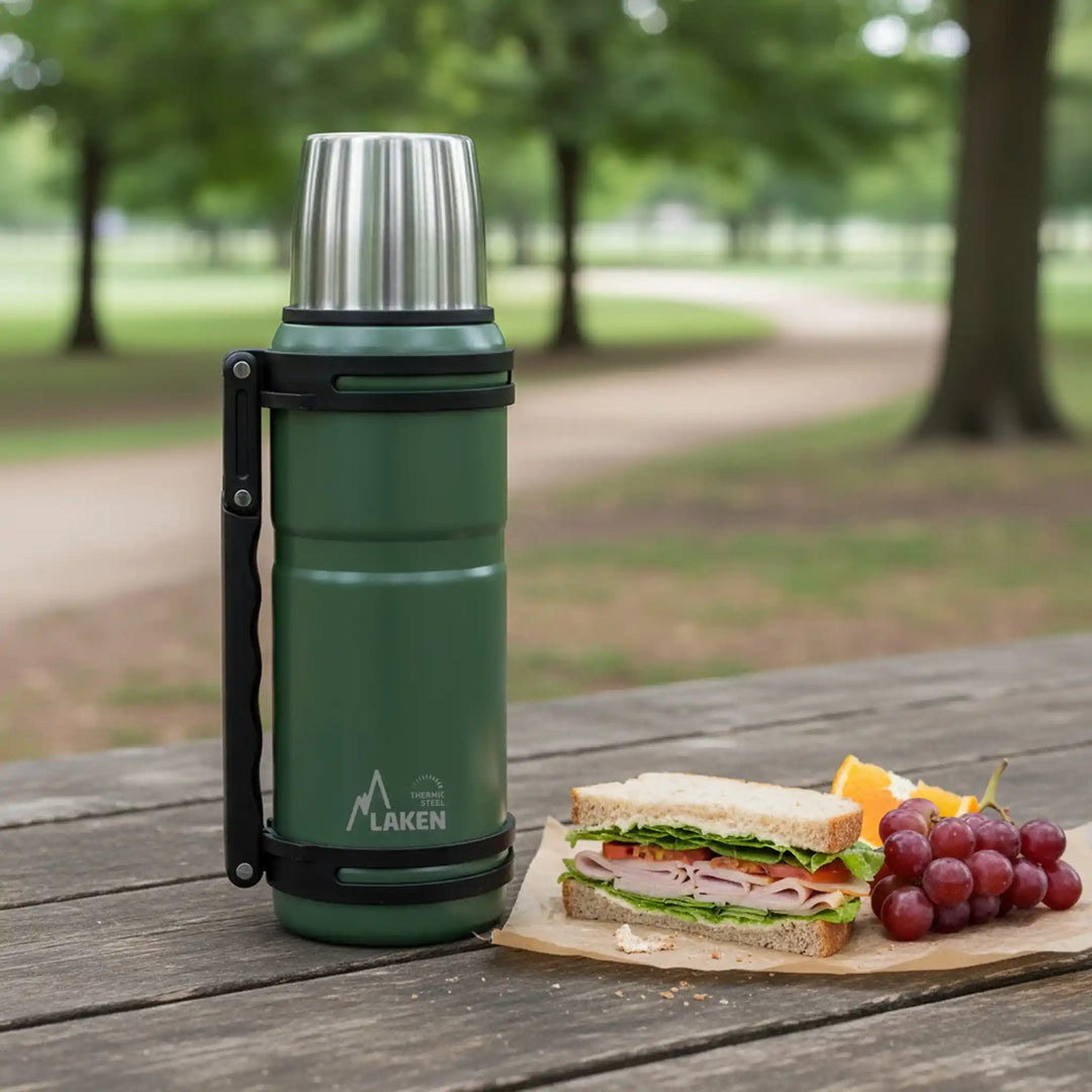 Termo para Líquidos de Acero Inoxidable con Asa 1,2L