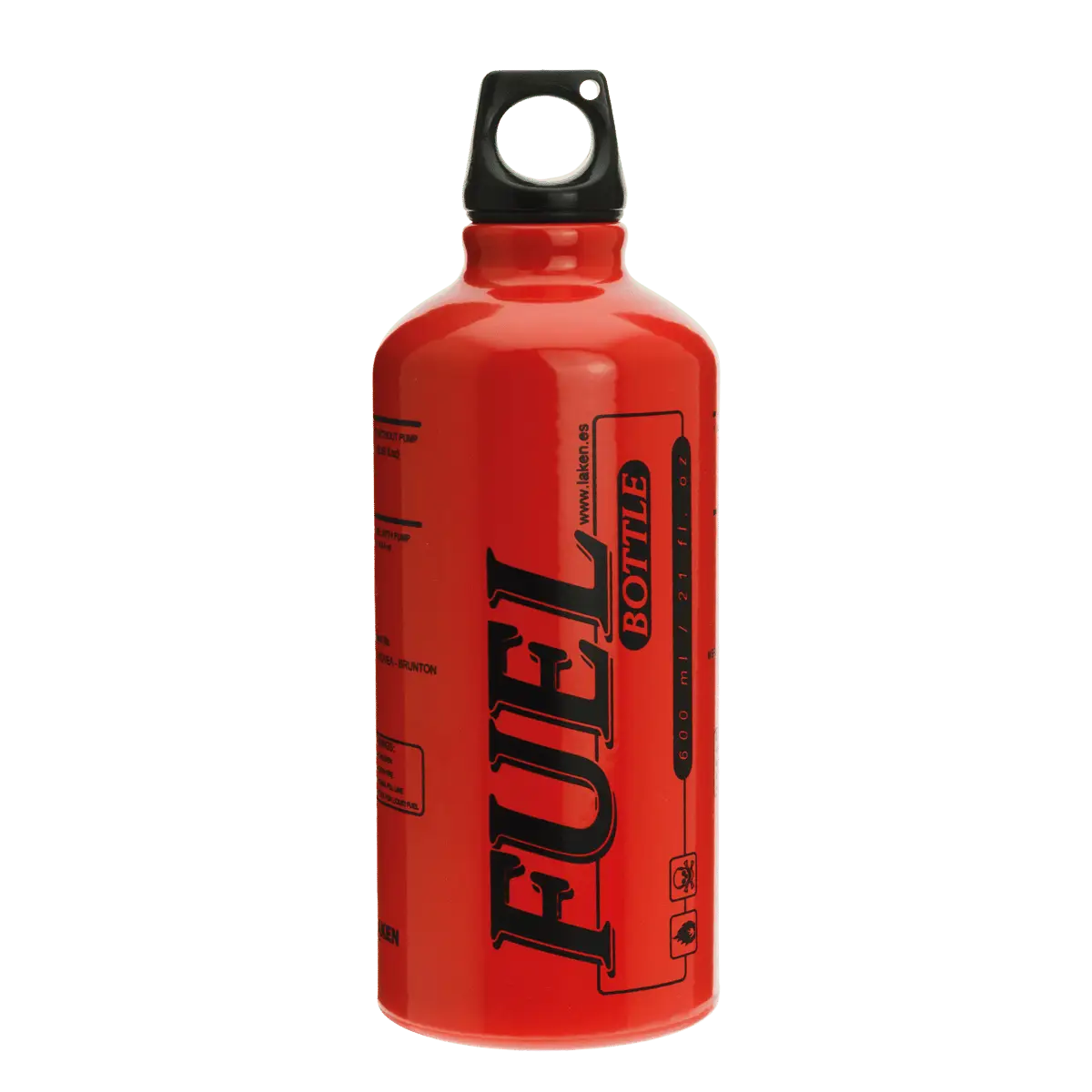 Botella para combustible de aluminio de 0,6 litros