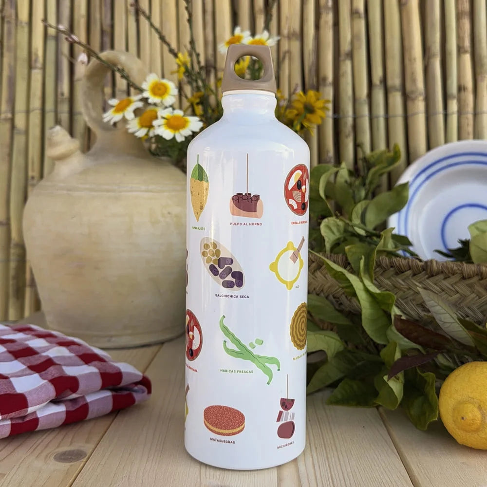 Aluminiumflasche Futura™ – Tapas Murcianas Edition