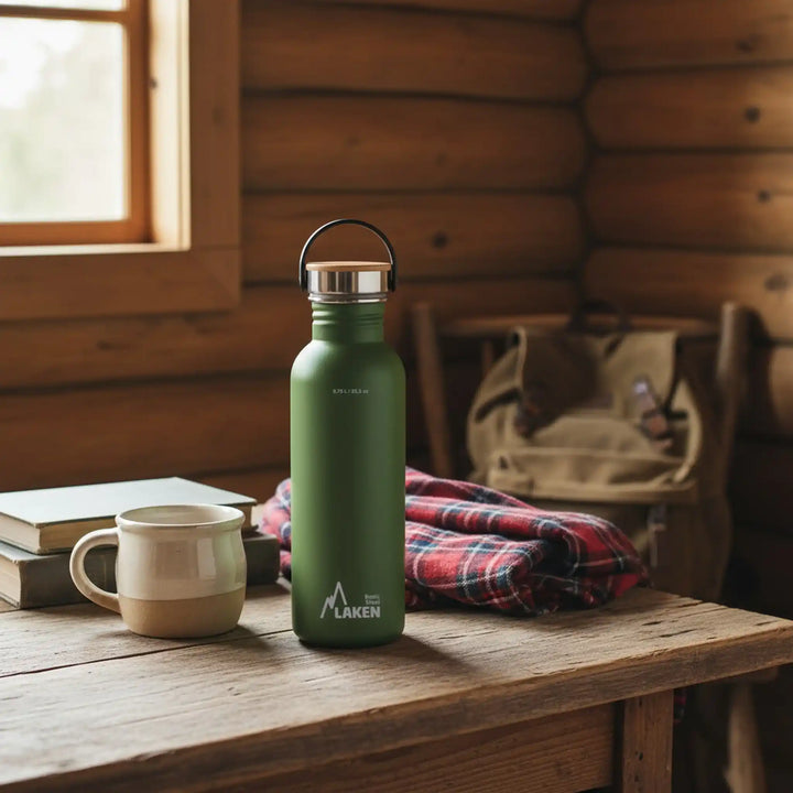 Botella de Acero Inoxidable Bamboo™