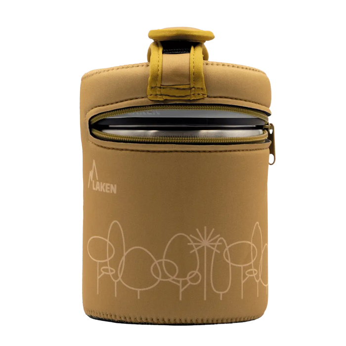 Termo para Alimentos de Acero Inoxidable con Funda de Neopreno 1L