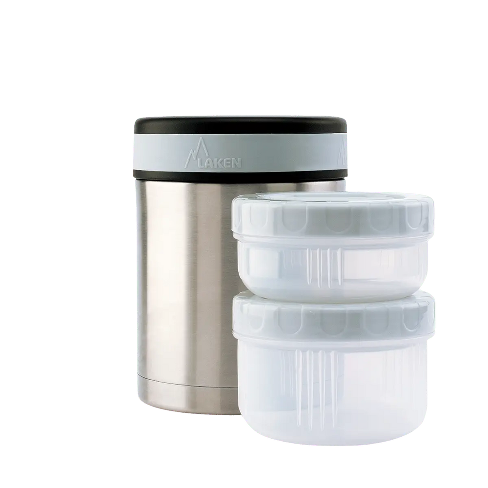 Contenedores del termo para sólidos de acero de 1 litro