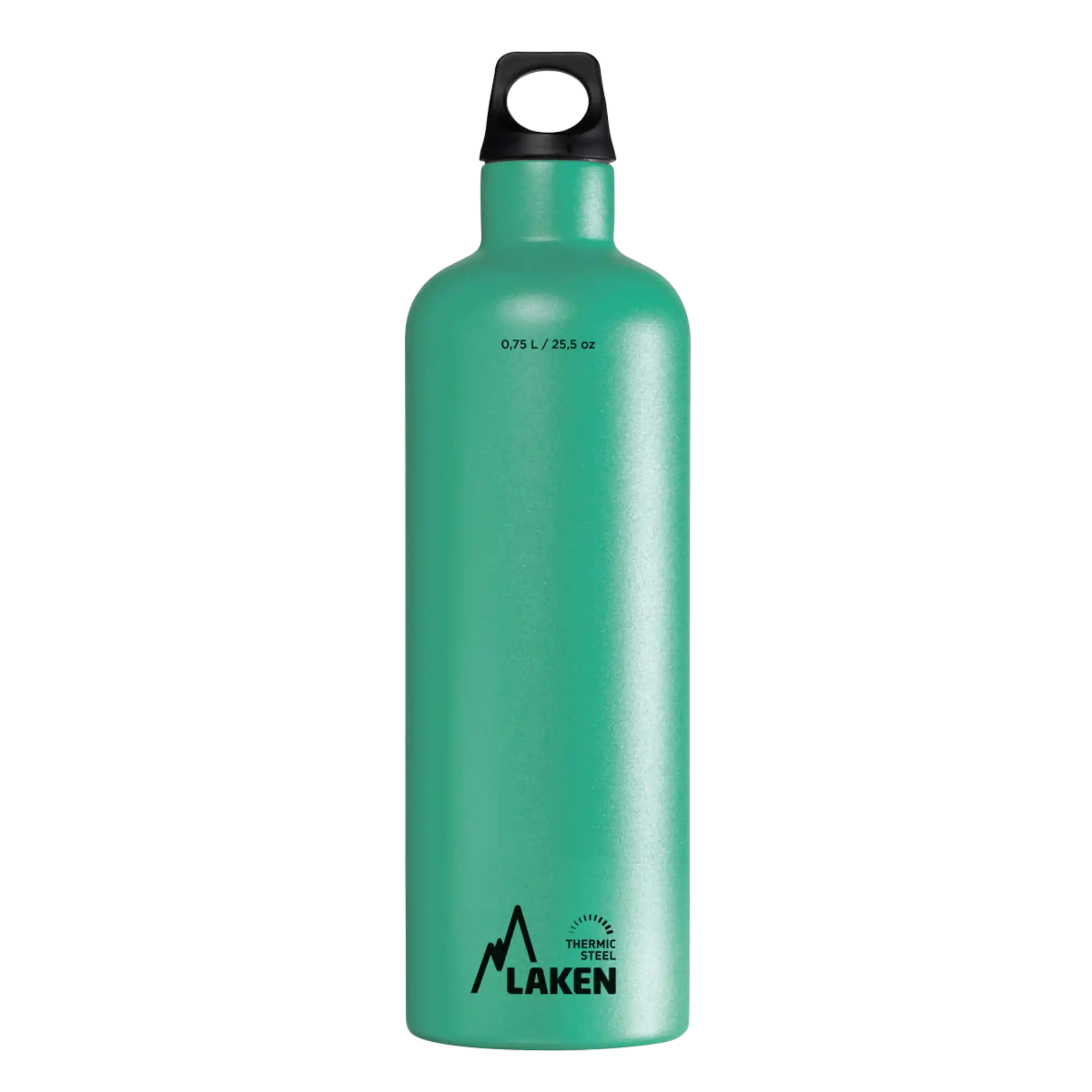 Botella térmica de acero turquesa de 0,75 litros con tapón FUTURA