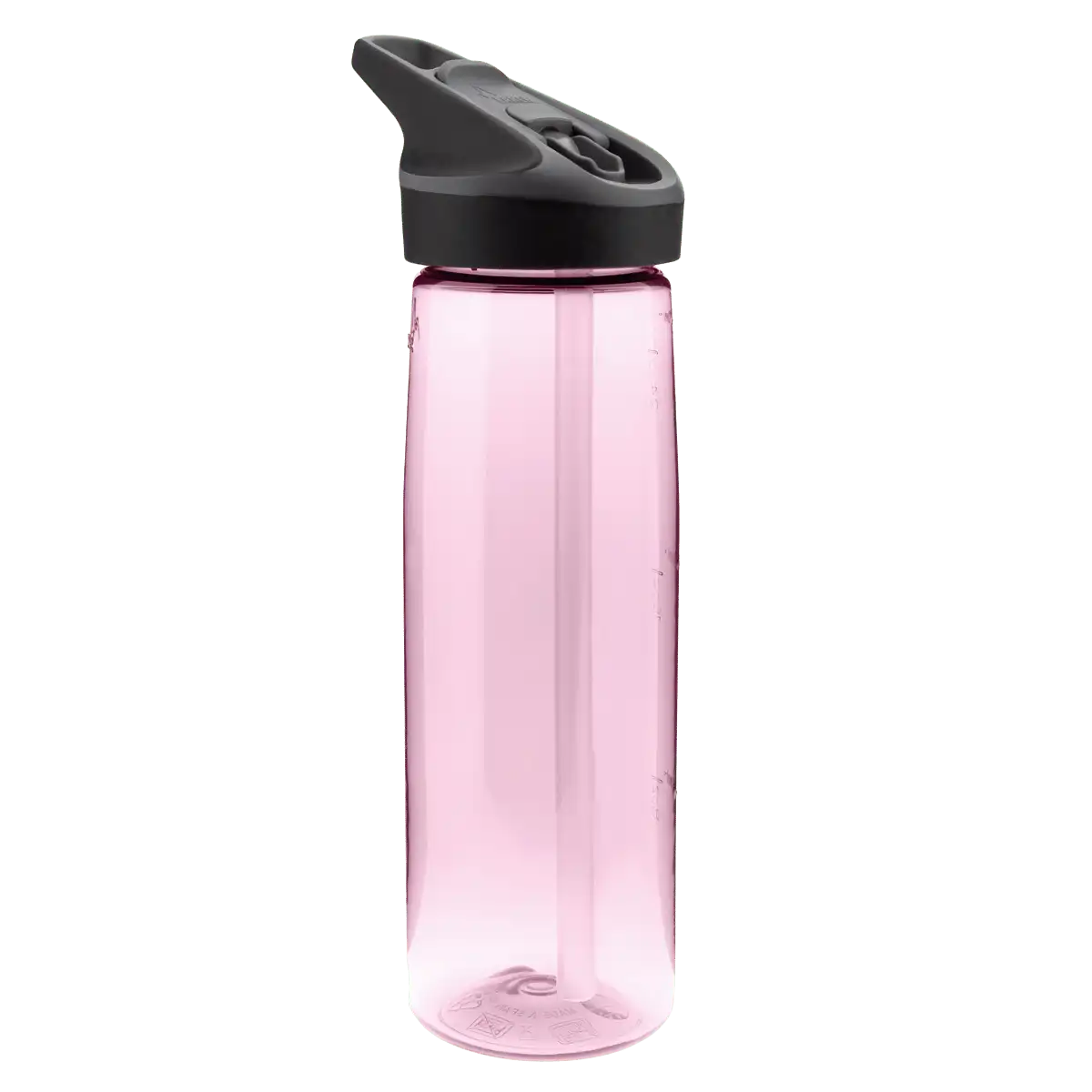 Botella de Tritan rosa con tapón JANNU de 0,75 litros