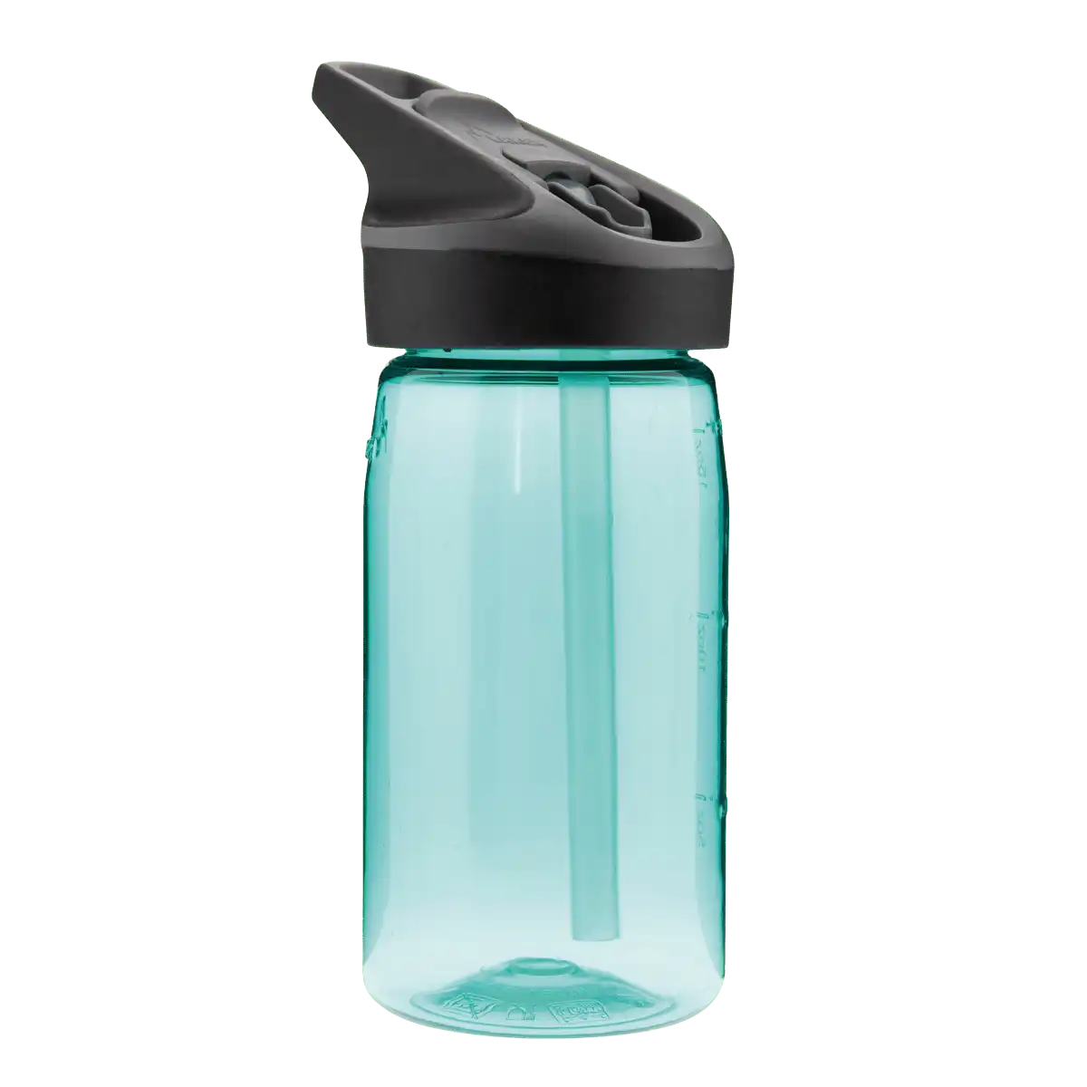 Botella de Tritan azul con tapón JANNU de 0,45 litros