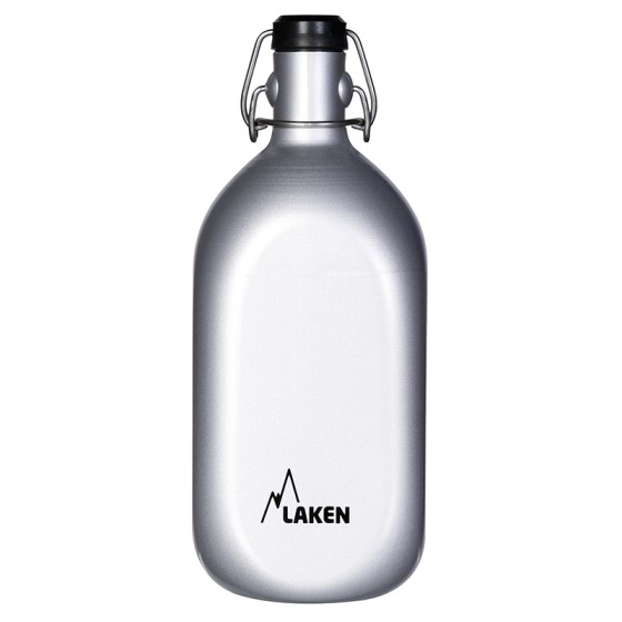 ALUMINIUM DRINKING CANTEEN 1L WITH CARABINER