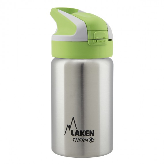 STAINLESS STEEL THERMO BOTTLE 0.35L SUMMIT CAP WITH NEOPRENE COVER