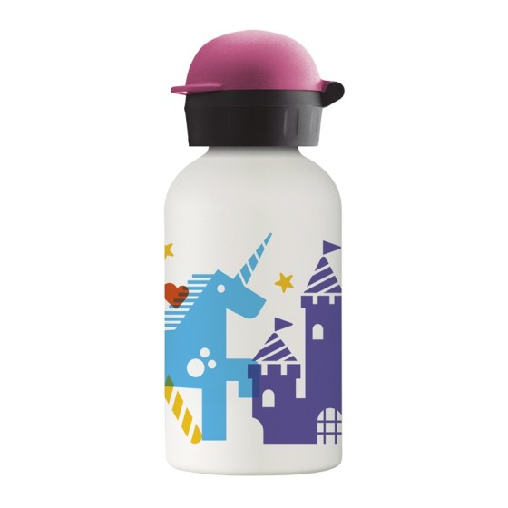PRINCESI STAINLESS STEEL THERMO BOTTLE FOR KIDS 0,35L WITH HIT CAP