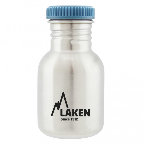 BASIC STEEL BOTTLE 0.35L STAINLESS STEEL AND POLYPROPYLENE CAP