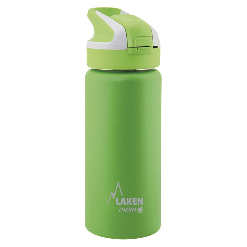 STAINLESS STEEL GREEN THERMO BOTTLE 0.5L SUMMIT