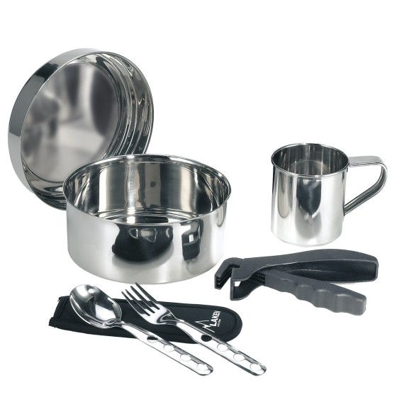 STAINLESS STEEL CAMPING SET 1 PAX