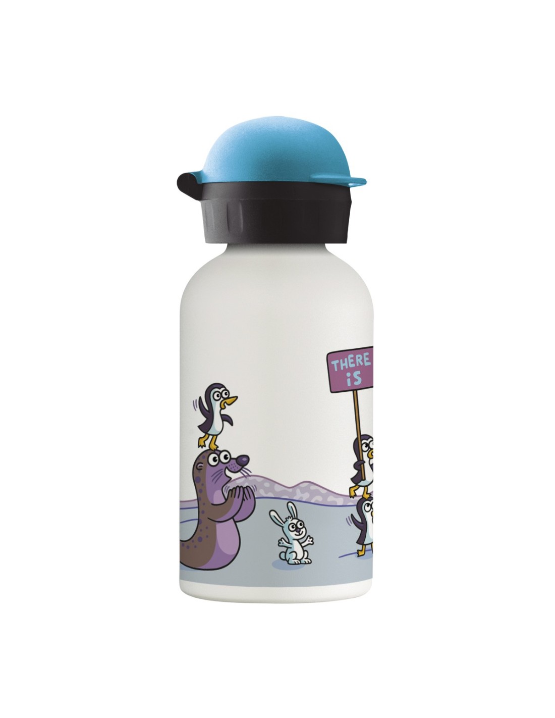 NO PLANET B STAINLESS STEEL THERMO BOTTLE 0.35L HIT CAP