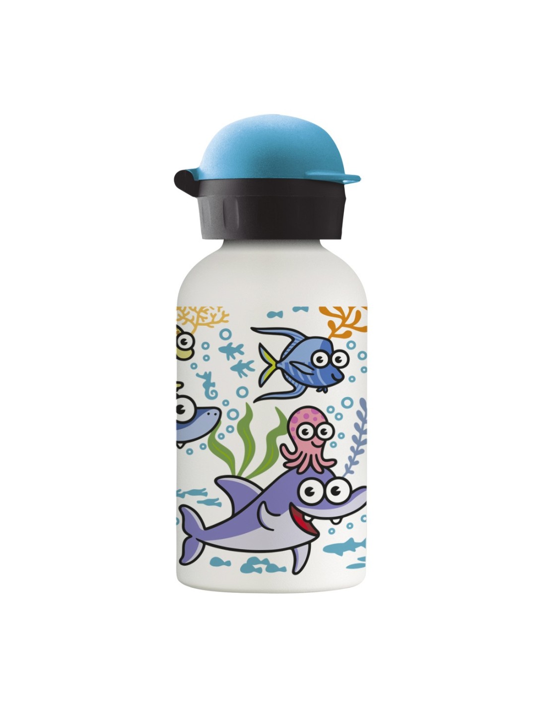 SEA FRIENDS STAINLESS STEEL THERMO BOTTLE 0.35L HIT CAP
