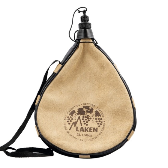 LEATHER CANTEEN STRAIGHT FORM 1L, 1.5L, 2L