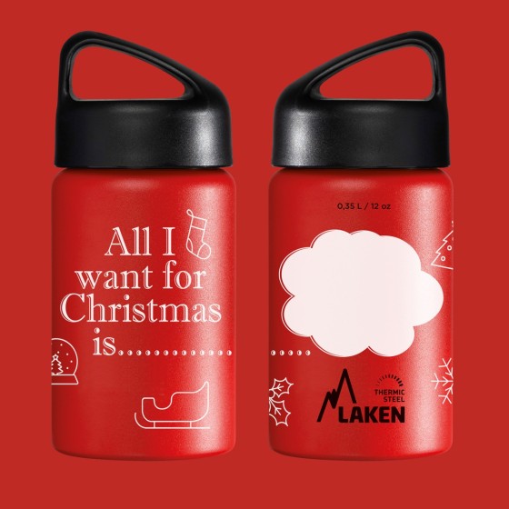 Christmas thermo bottle-cup