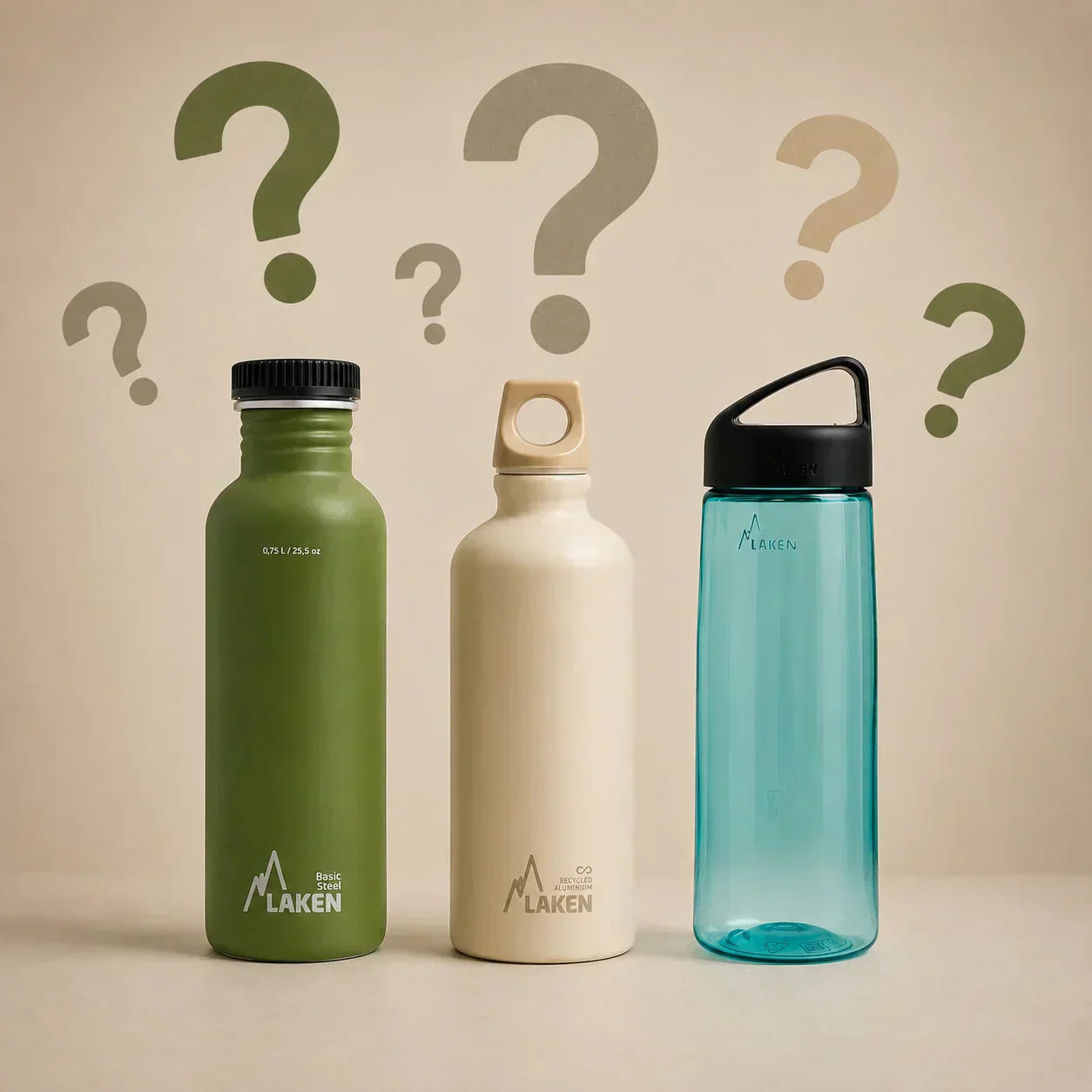 ¿Qué botella elegir: acero inoxidable, aluminio o Tritan?