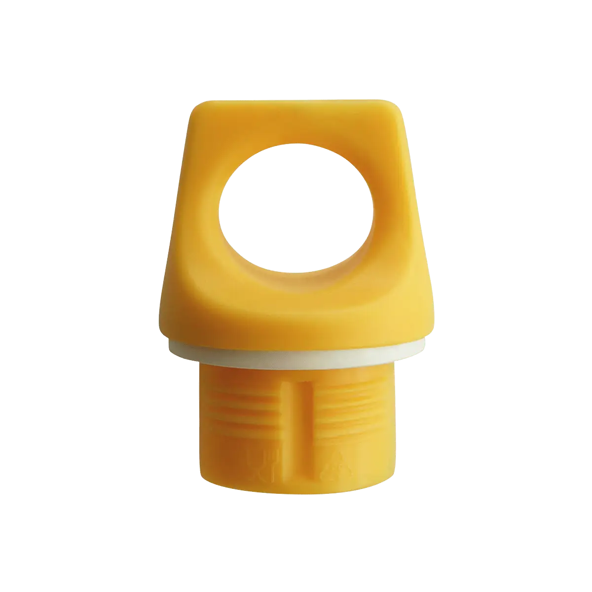 Tapón Futura amarillo para botellas de aluminio