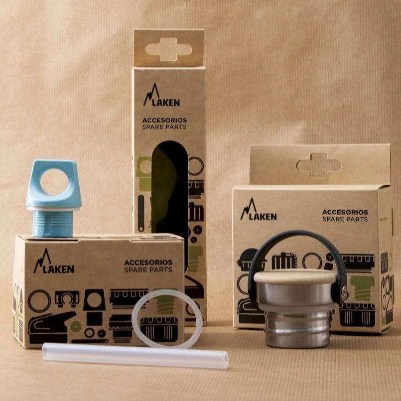 Diferentes accesorios para botellas LAKEN