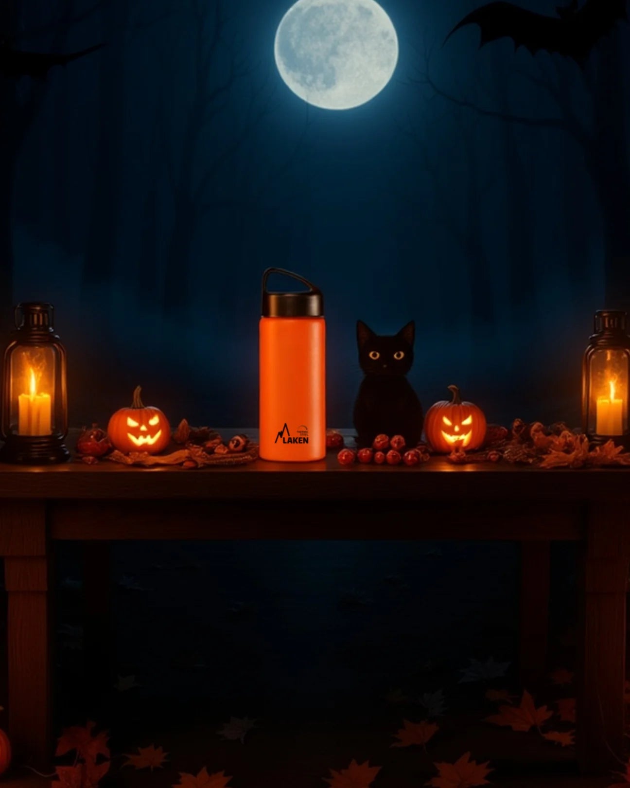 Colección de botellas para Halloween