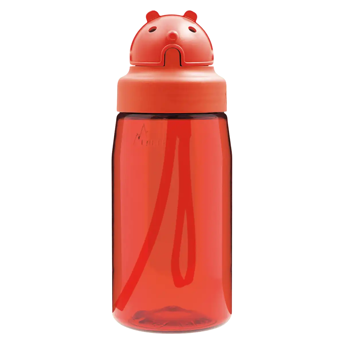 Botella Infantil de Tritan con tapón Oby roja