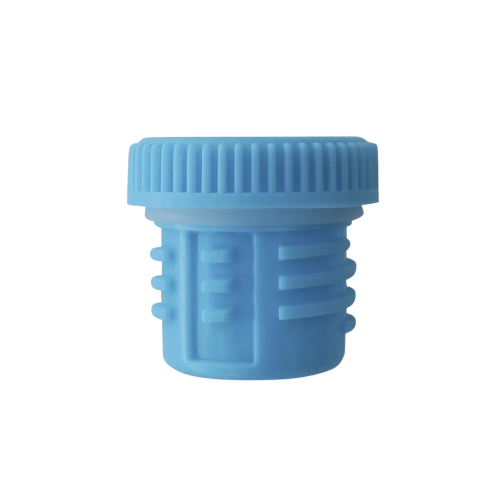 Tapón Plain básico azul para botellas Basic Steel
