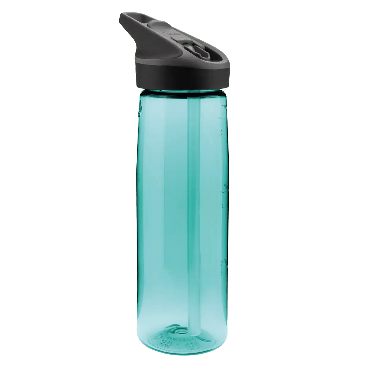 Botella de Tritan azul con tapón JANNU de 0,75 litros