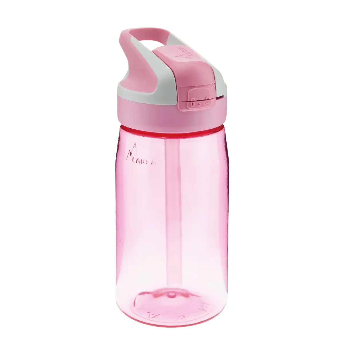 Botella de Tritan con tapón SUMMIT rosa de 0,45 litros