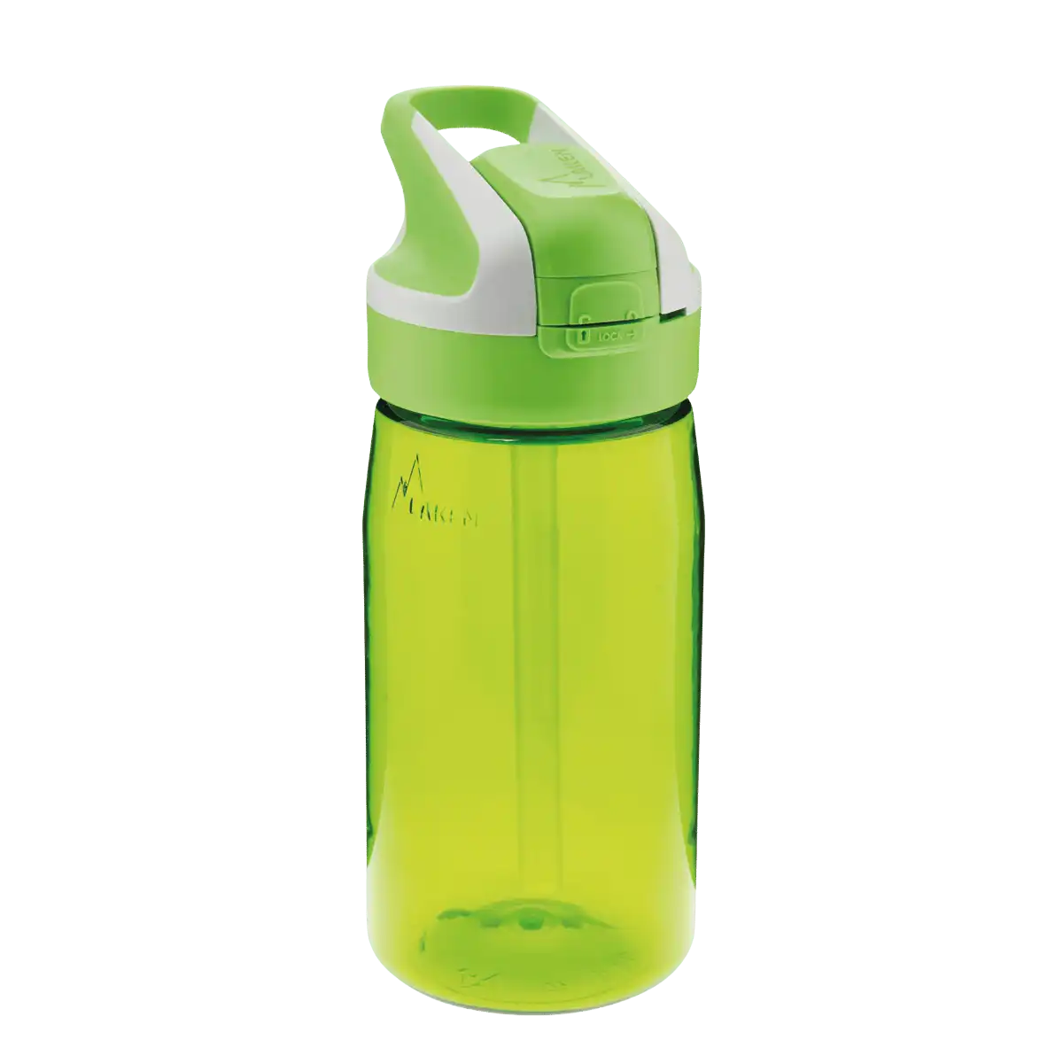 Botella de Tritan con tapón SUMMIT verde de 0,45 litros